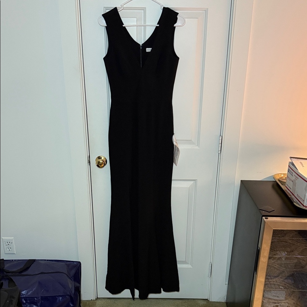 NWT Dress The Population Floor- Length Dress